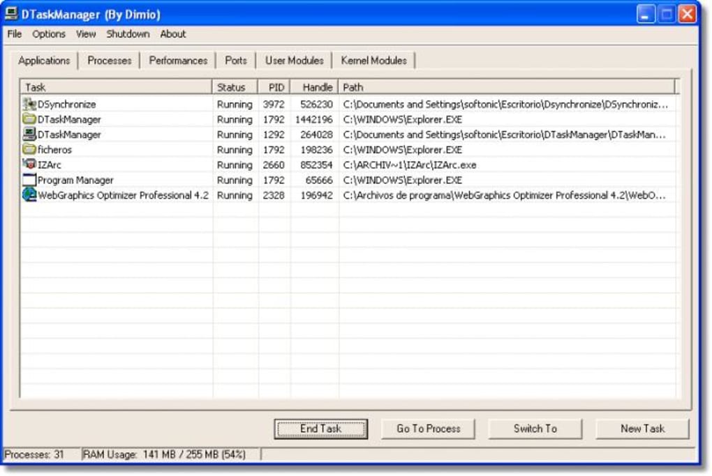 free instal DTaskManager 1.57.31