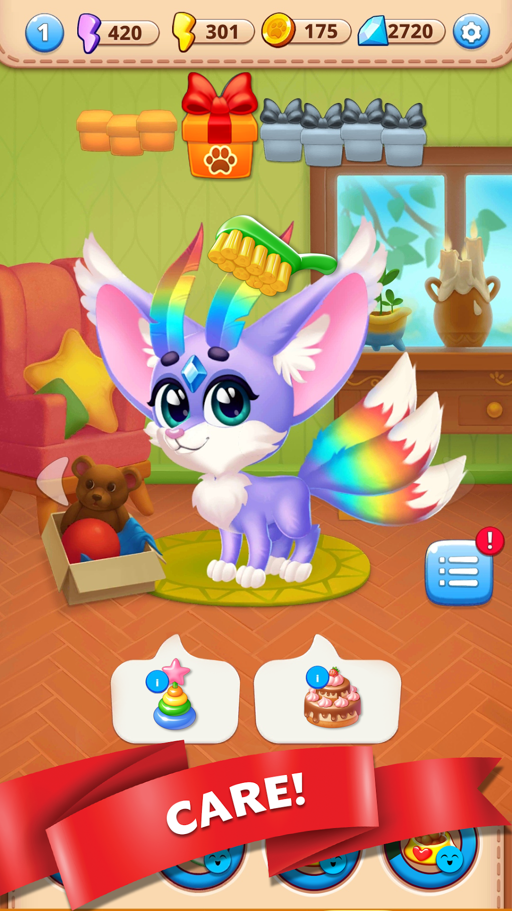 Magic Pets: Care Merge для Android — Скачать