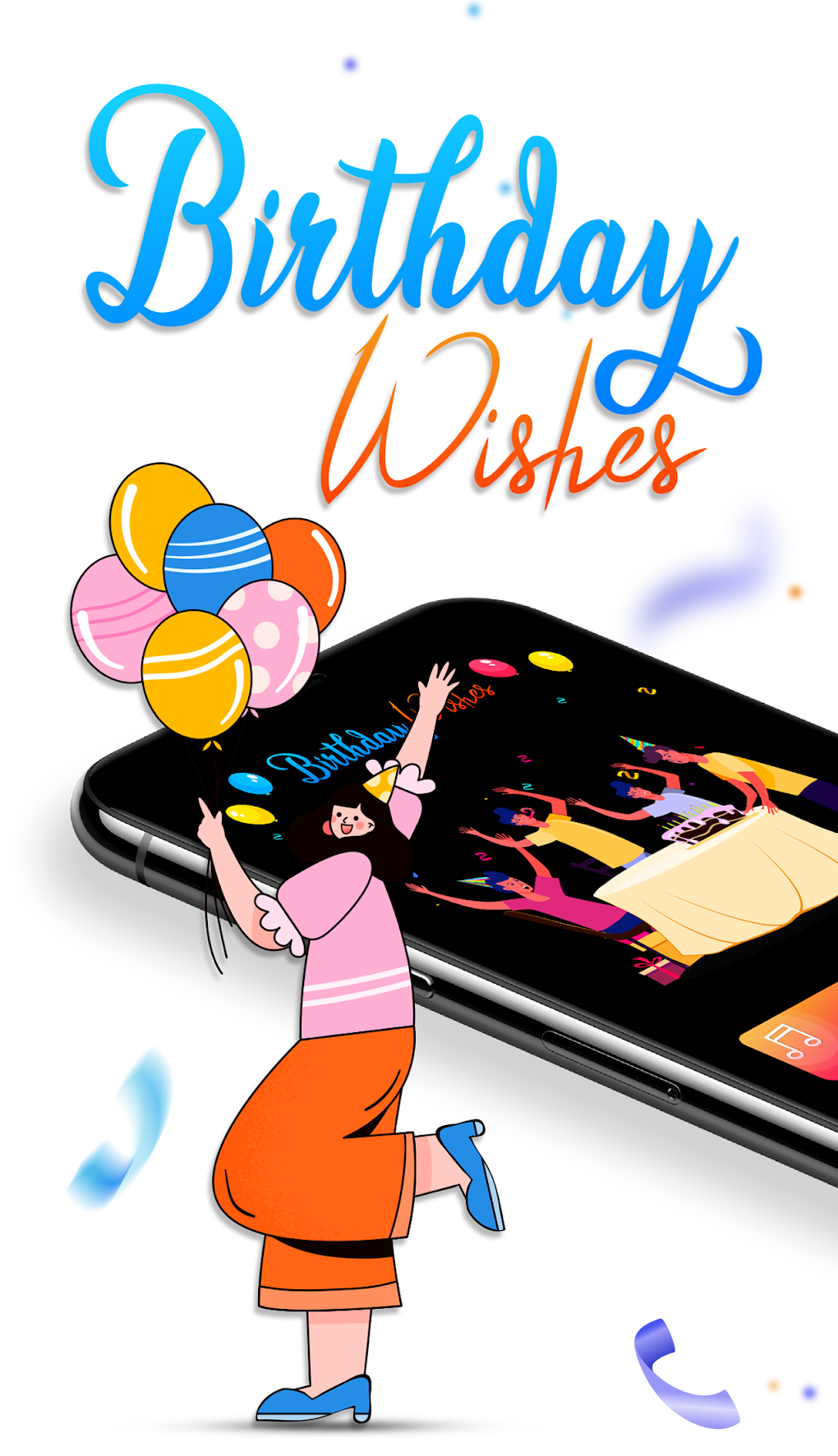 Birthday Wishes Photo Frames Quotes لنظام Android تنزيل