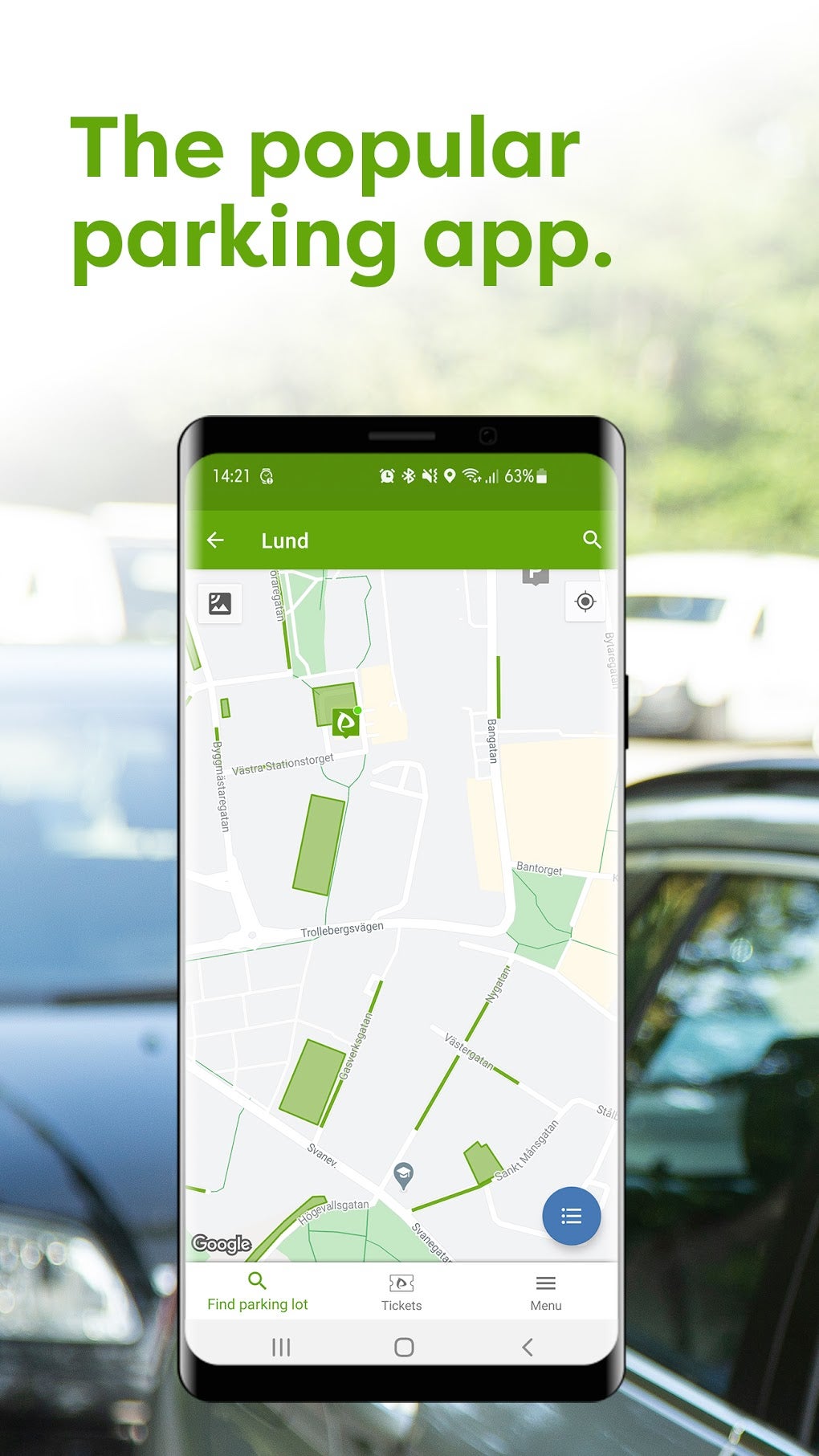 Parkster - Smooth parking для Android — Скачать