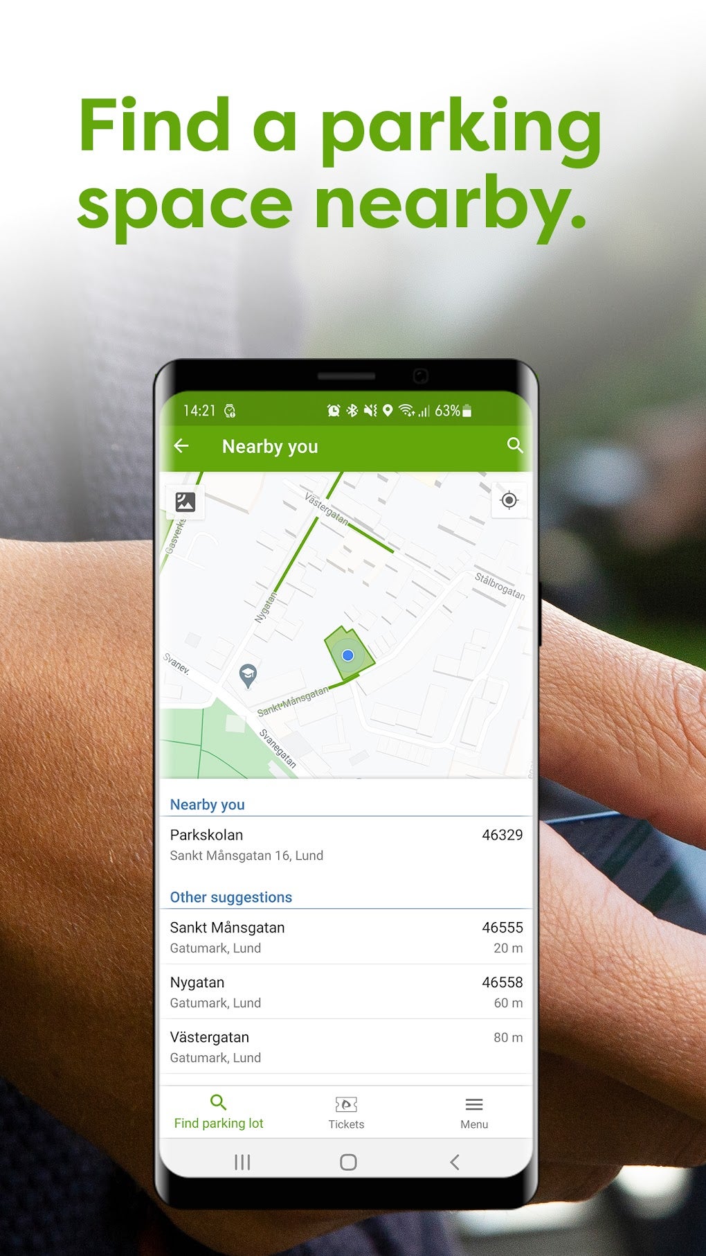 Parkster Smooth Parking Android Parkster Smooth Parking Android