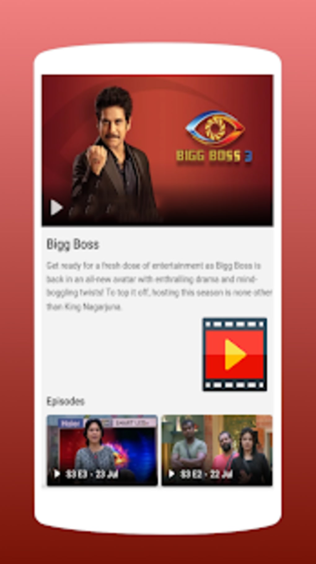 bigg boss telugu season 3 full episode online