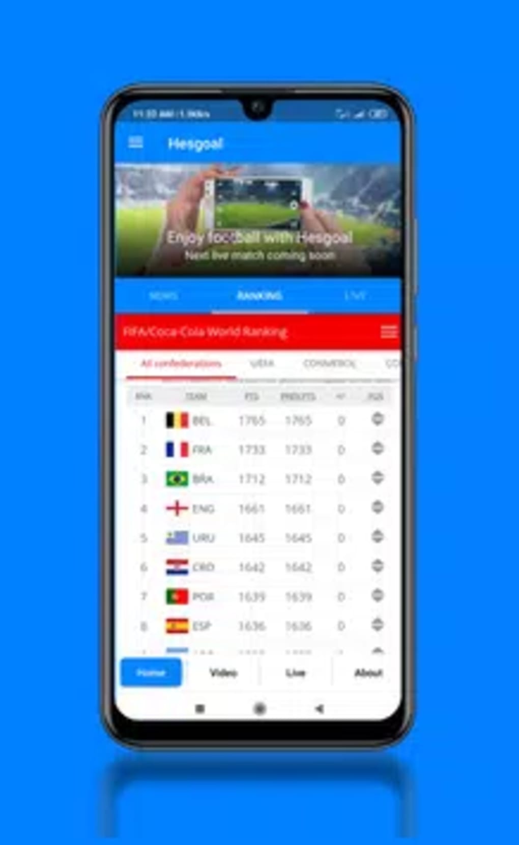 Hesgoal Android App