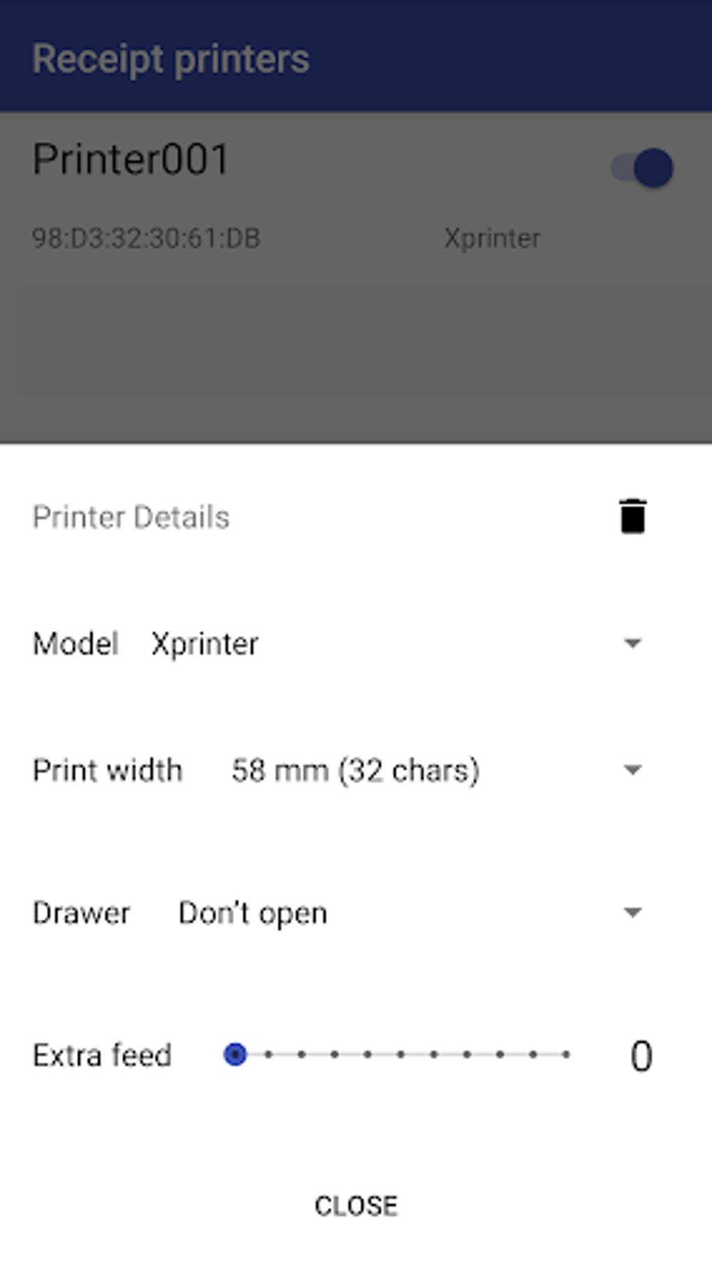 Basic Receipt Printer Driver для Android — Скачать