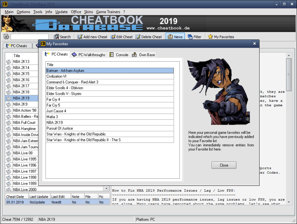 Cheatbook Database - Download - CHIP