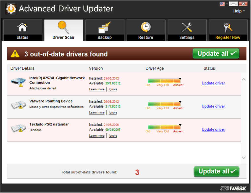 advanced driver updater download