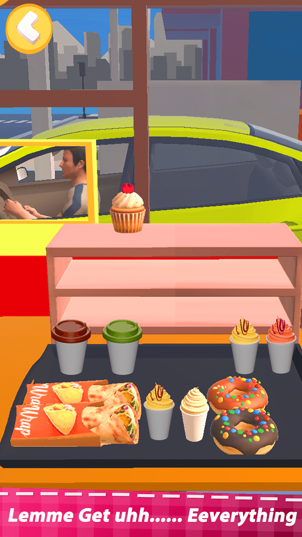 Food Simulator Drive Thru 3D для Android — Скачать