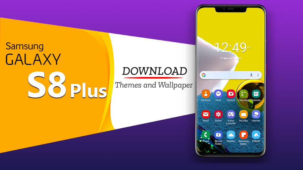 Galaxy S8 plus  Theme for Sam APK for Android Download