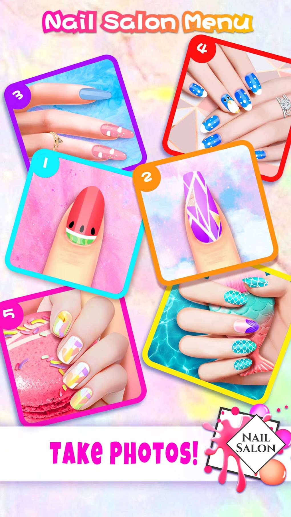 super nail salon girl games screenshot
