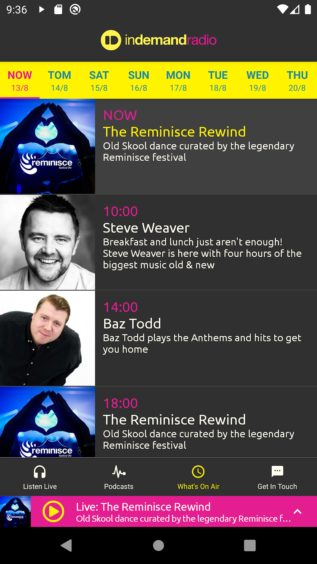 In Demand Radio for Android - Download - How To Listen To In Demand Radio