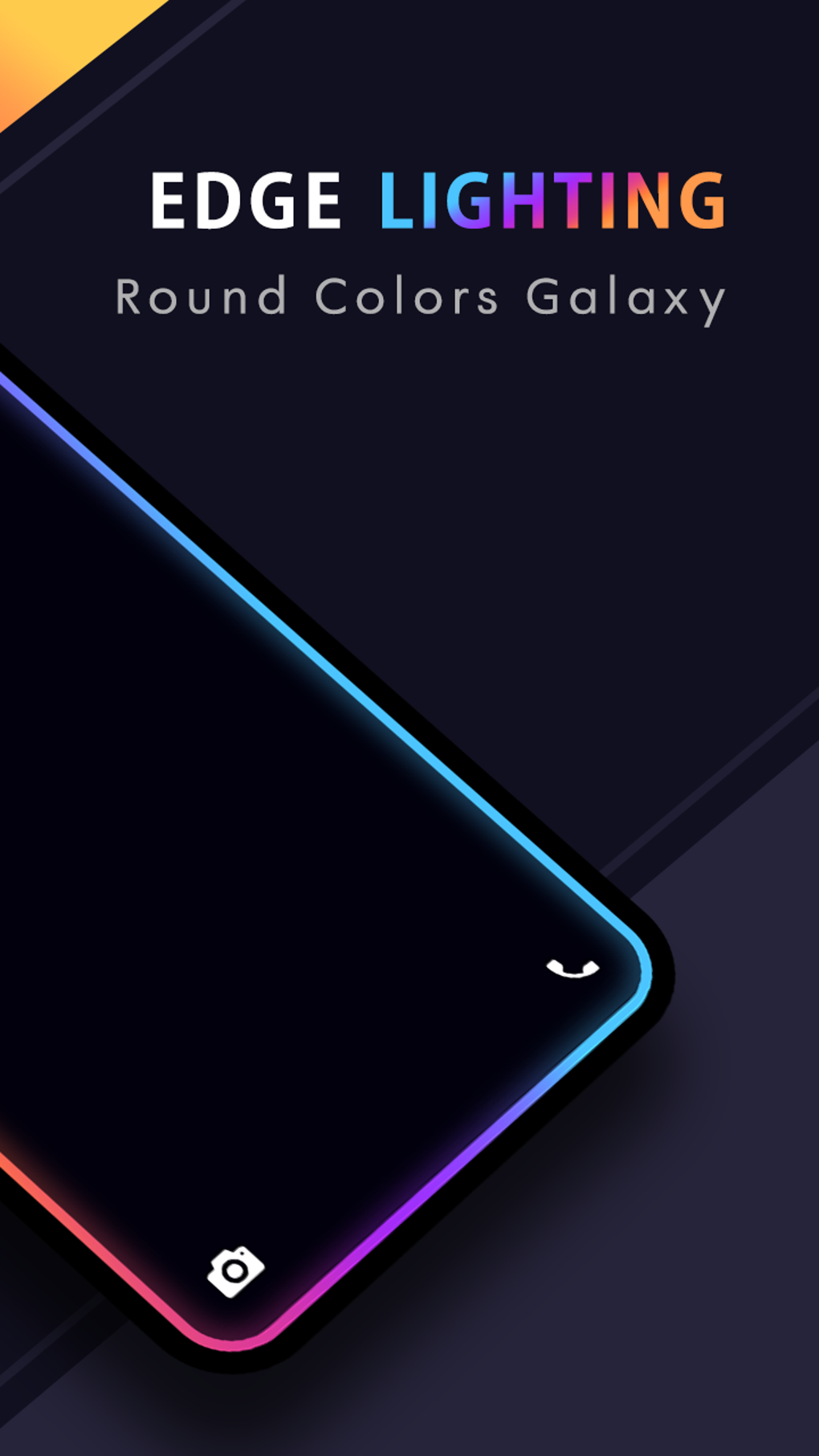 Edge Lighting Colors - Rounded colors borders para Android - Download