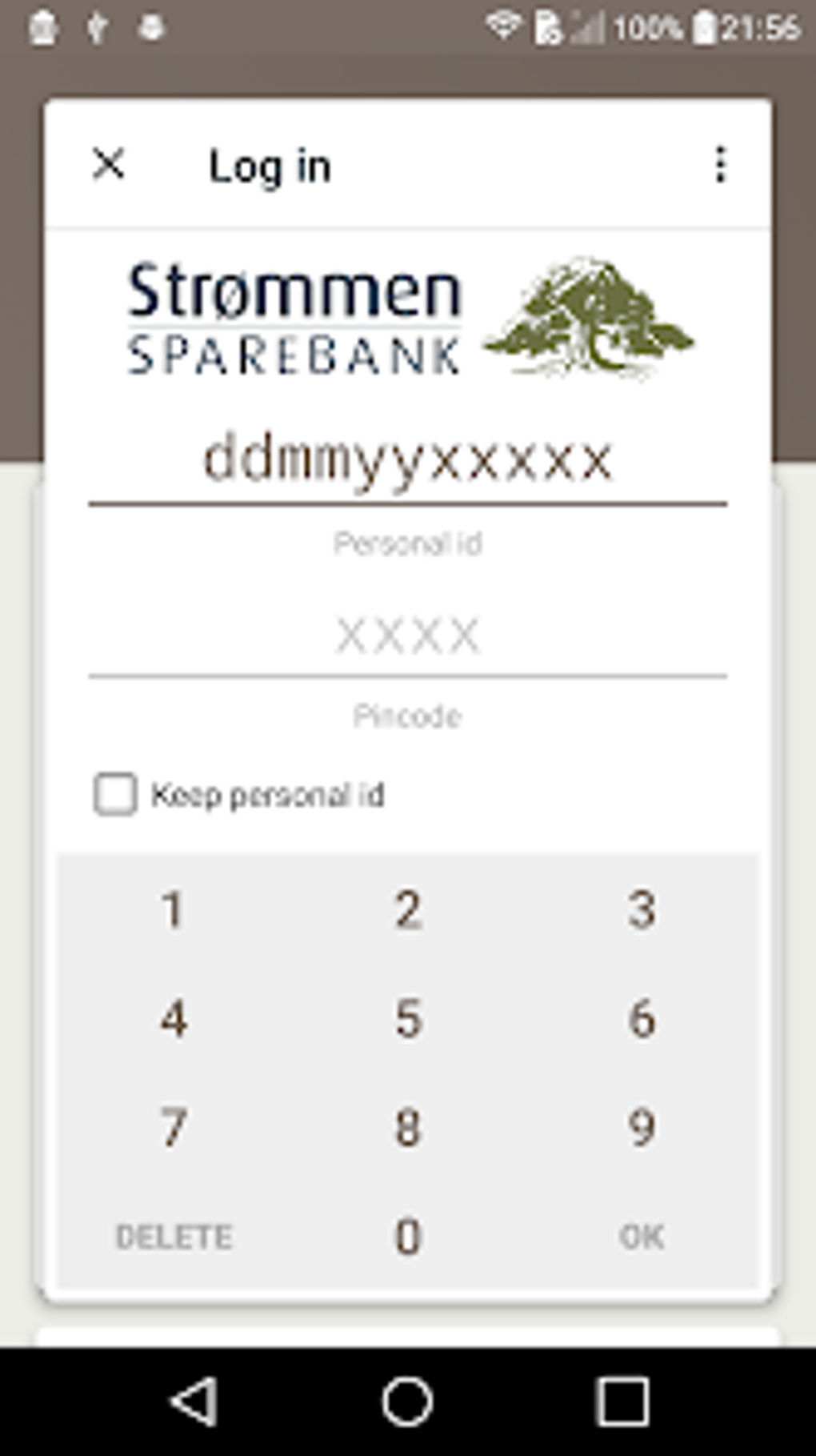 Strømmen Sparebank Bedrift For Android - Download