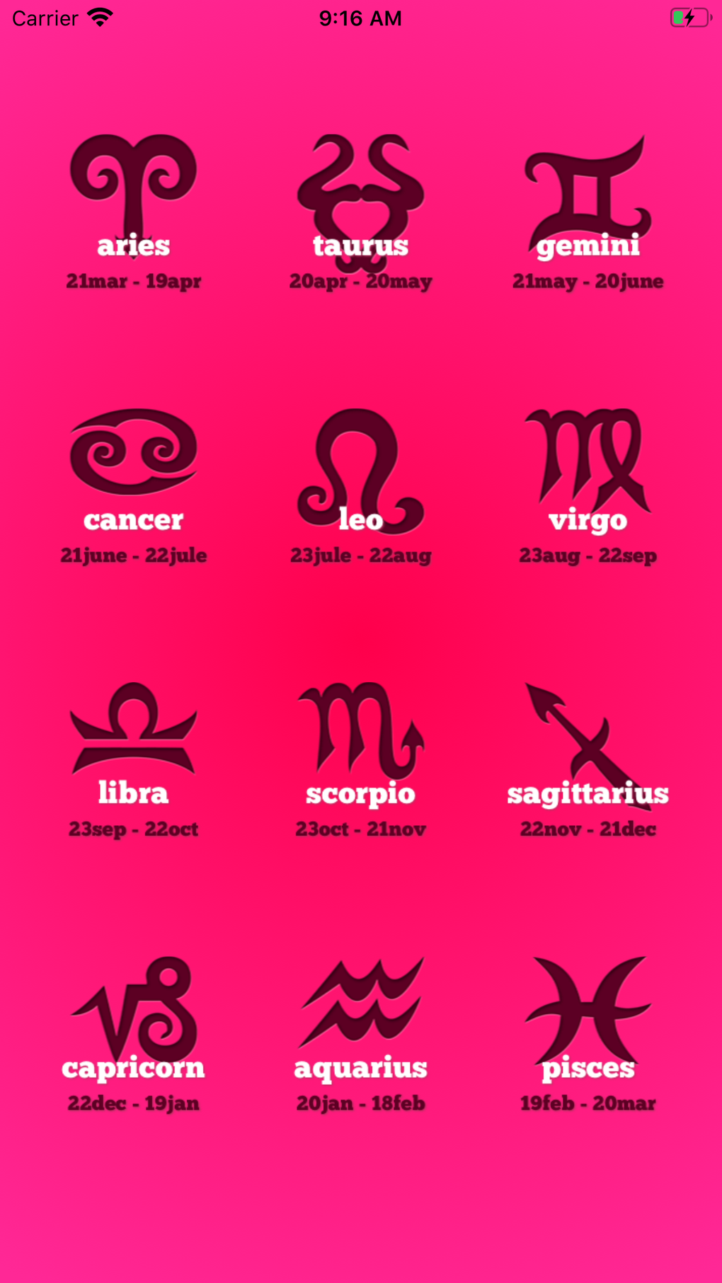 Daily Horoscopes Zodiac Signs For IPhone Download Daily Horoscopes Zodiac Signs For IPhone Download