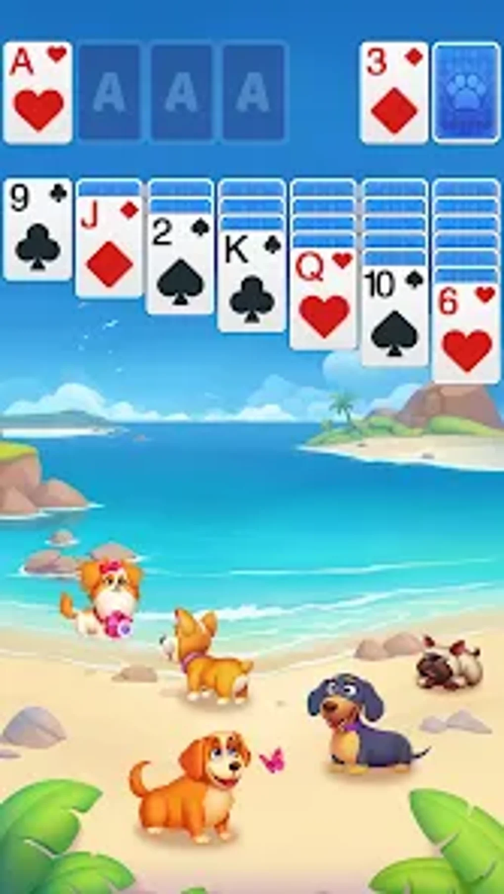 Solitaire Dog Rescue для Android — Скачать