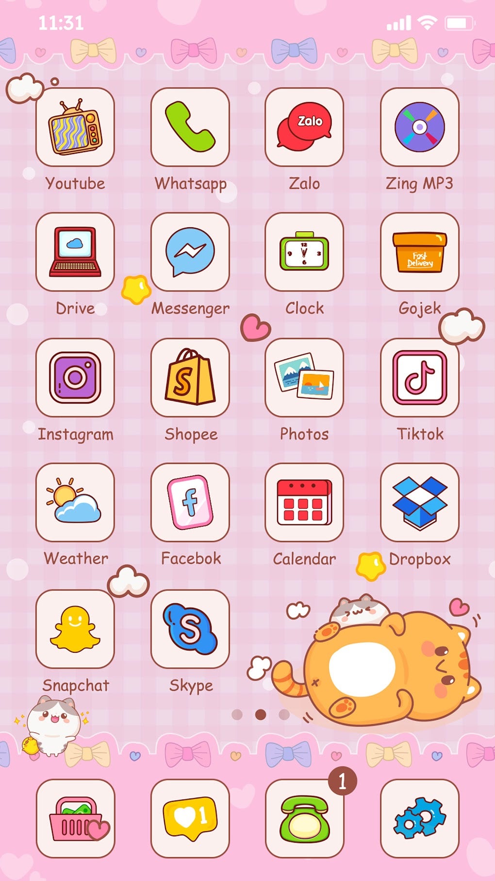 Wow Jazzy Cat Icon Pack APK for Android Download