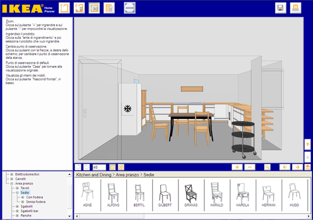 Ikea home planner cucina download Progettare con ikea
