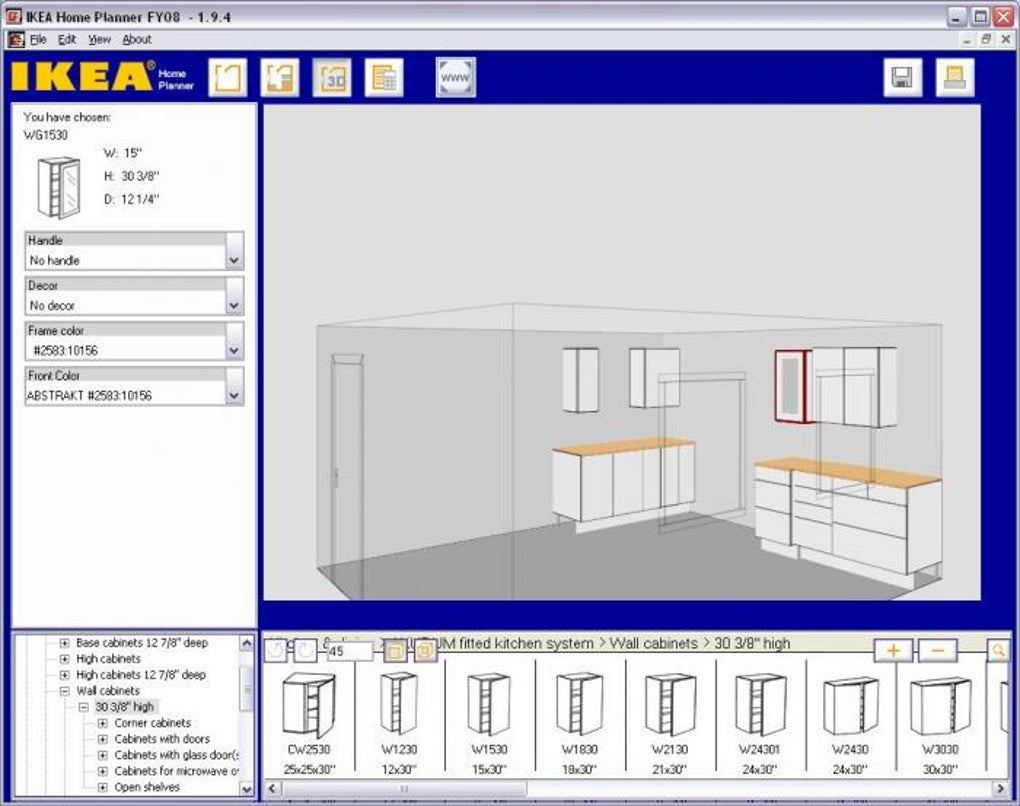 Ikea Home Kitchen Planner Screenshot 