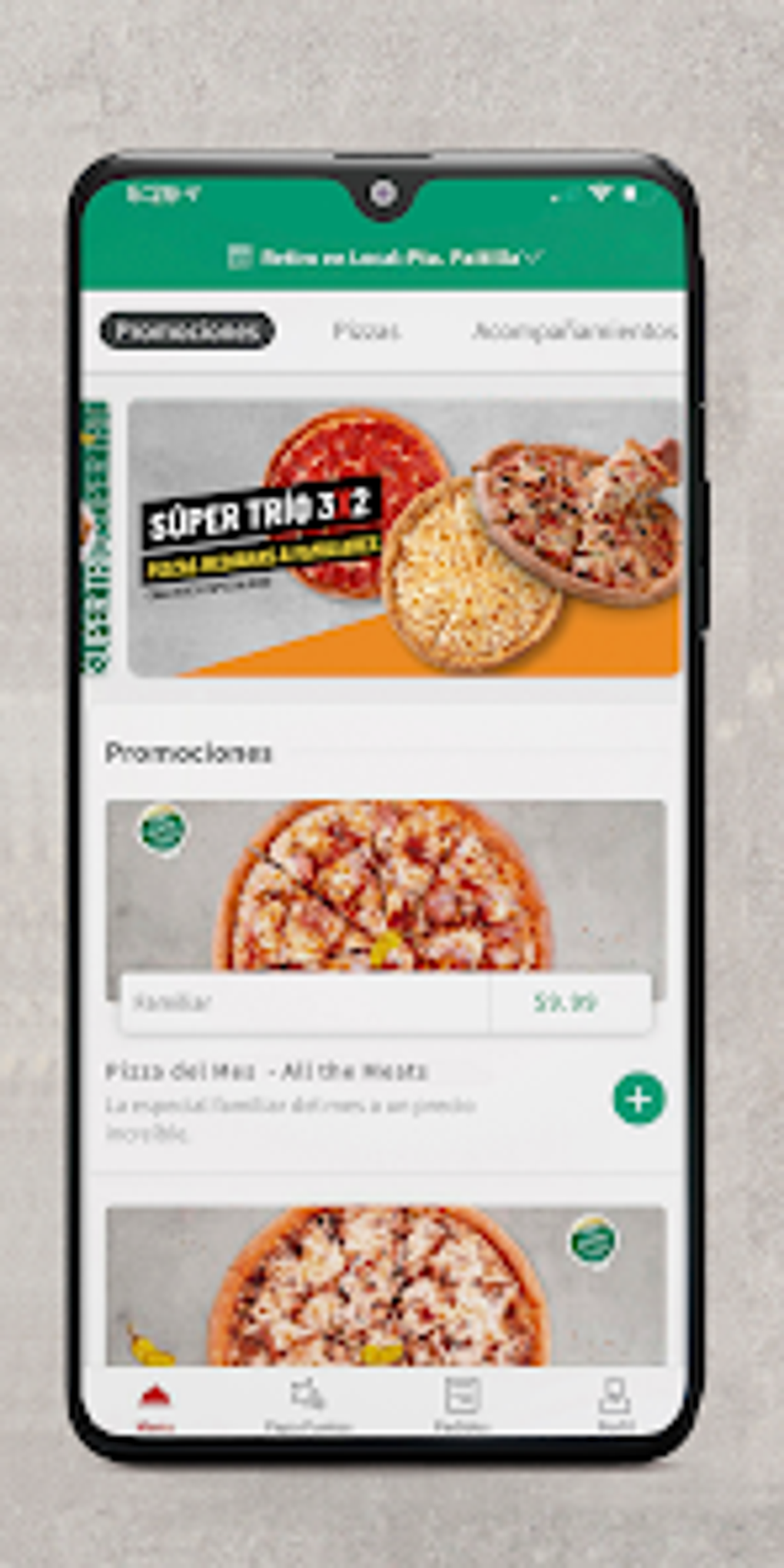 Papa Johns Pizza Panama для Android — Скачать