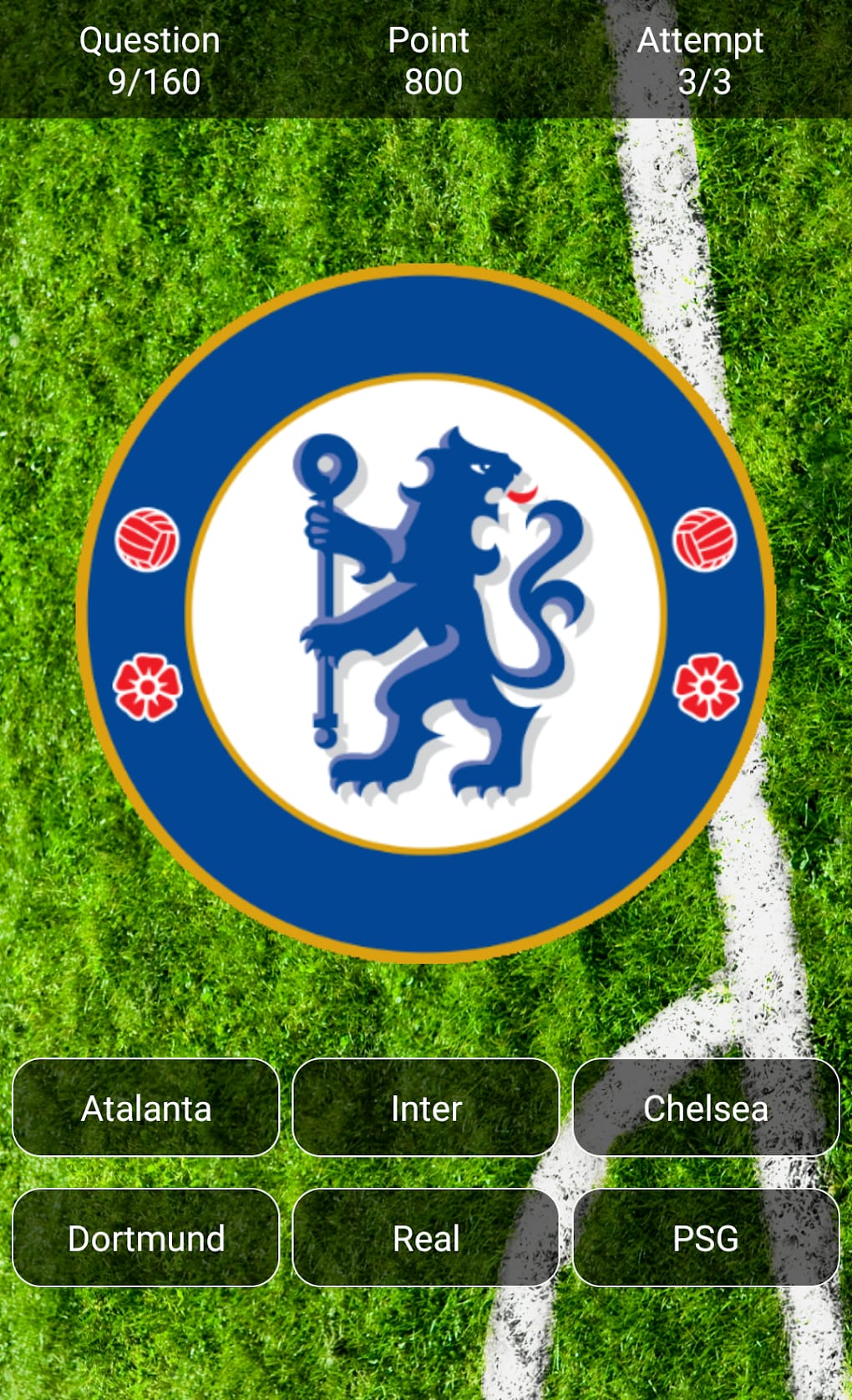 Football Clubs Logo Quiz puzzle game - Guess Country & Soccer Flags Icons