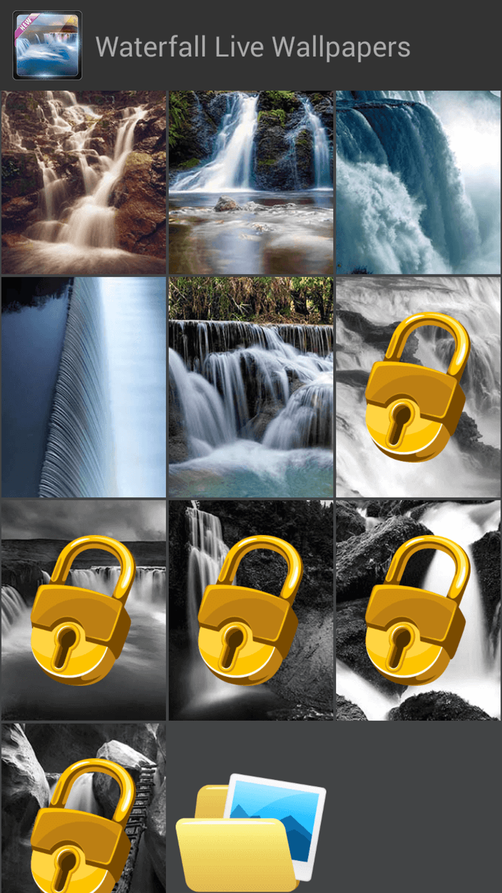 Waterfall Live Wallpaper HD for Android - Download