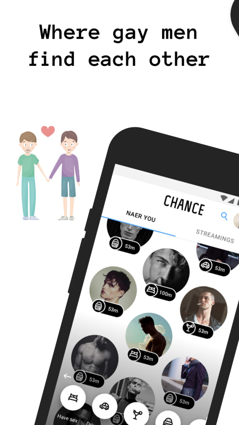 Gay Video Radar Dating -Chance для Android — Скачать