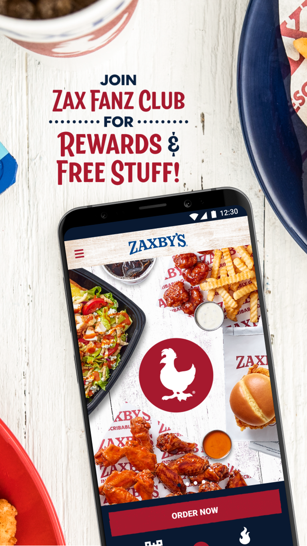 Zaxbys Fingers Wings для Android — Скачать