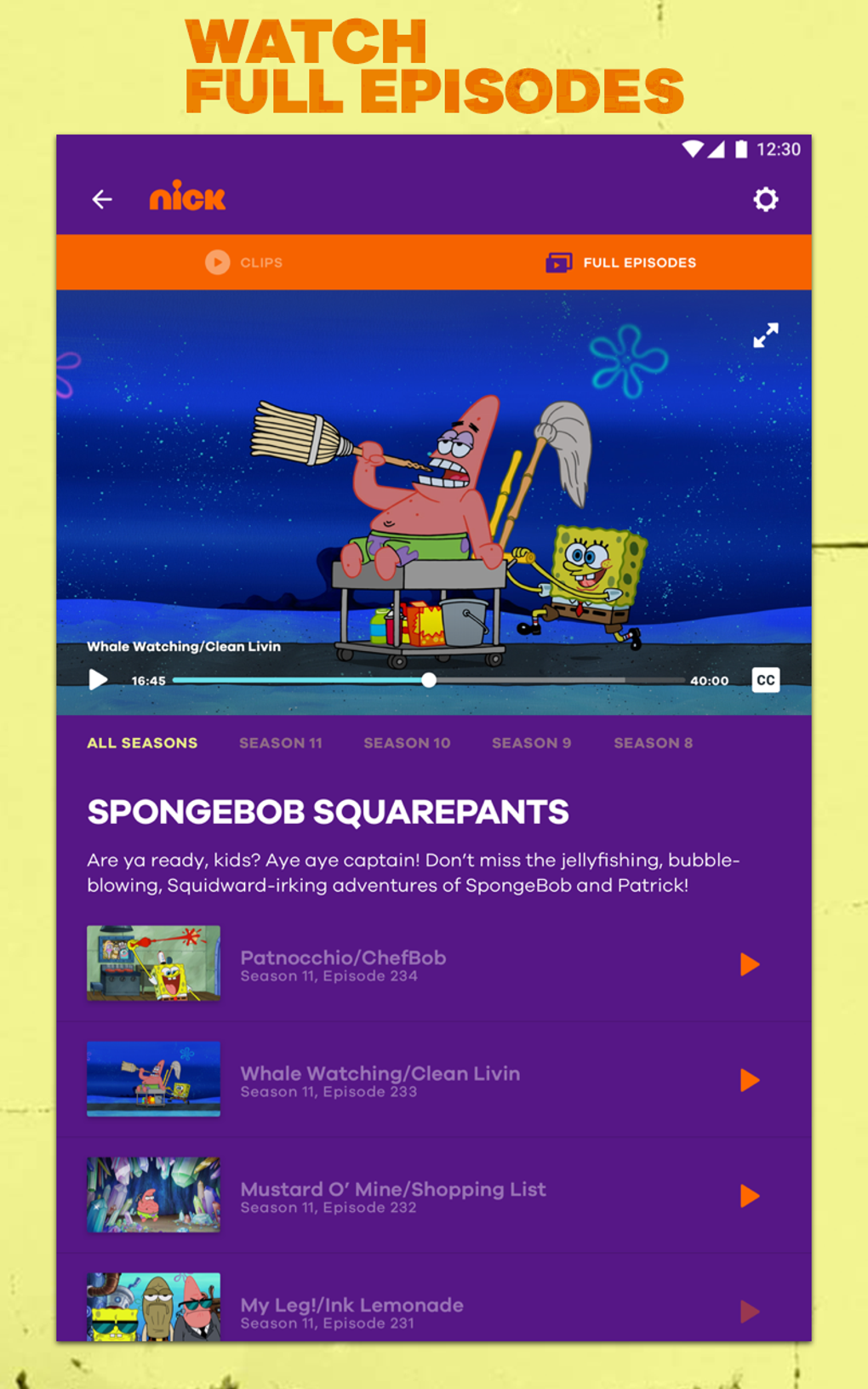 Nick APK Pour Android T l charger