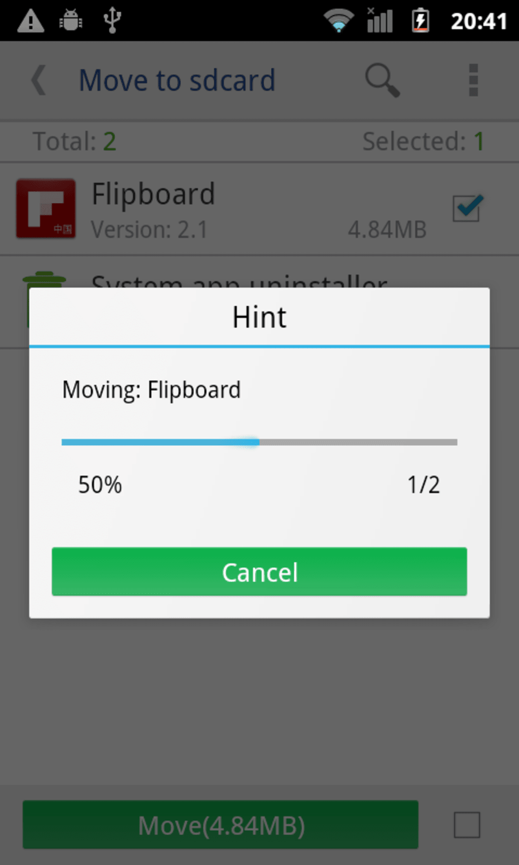 Move app to SD card for Android - Download