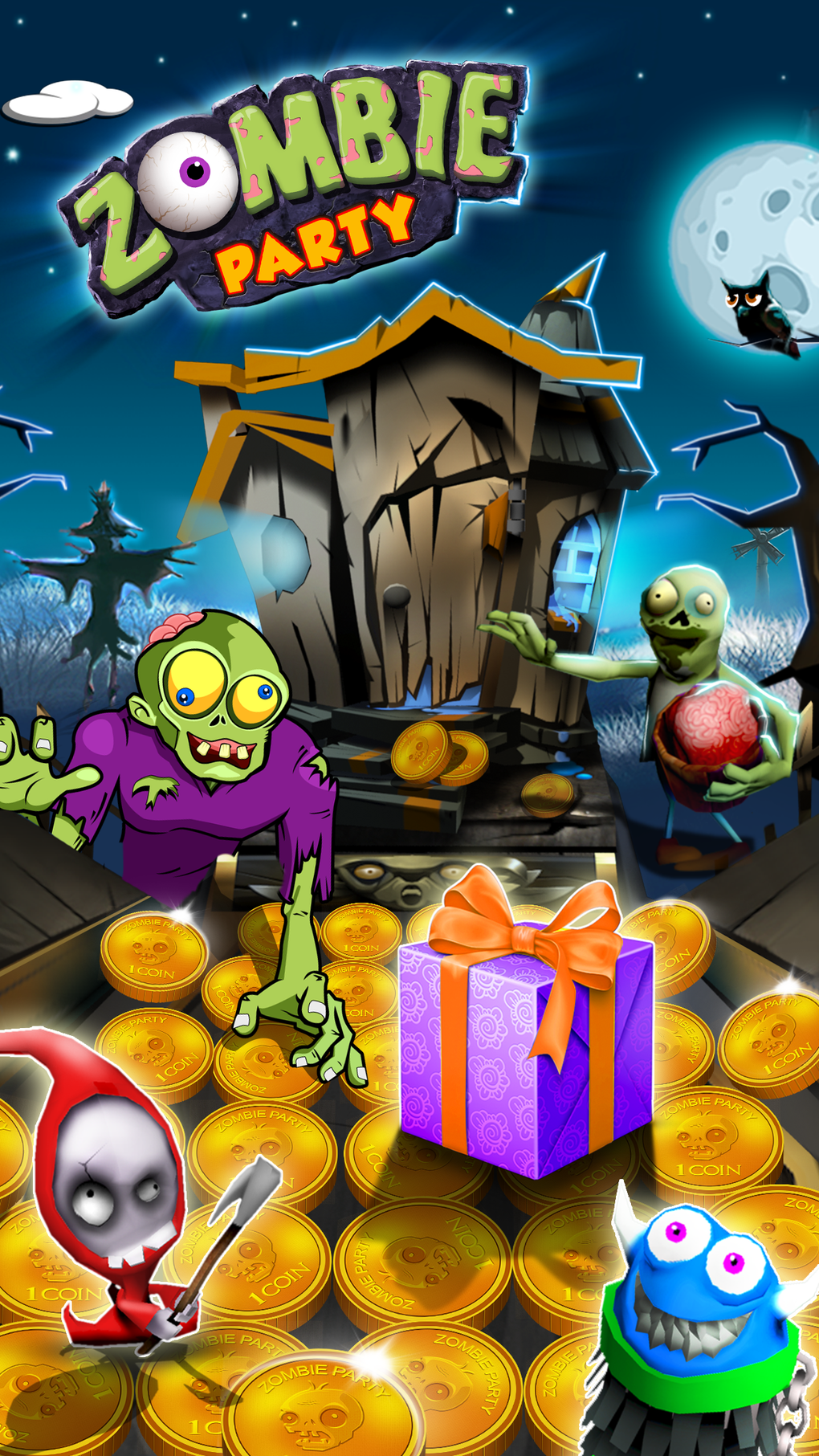 Zombie Party: Halloween Dozer for iPhone - Download