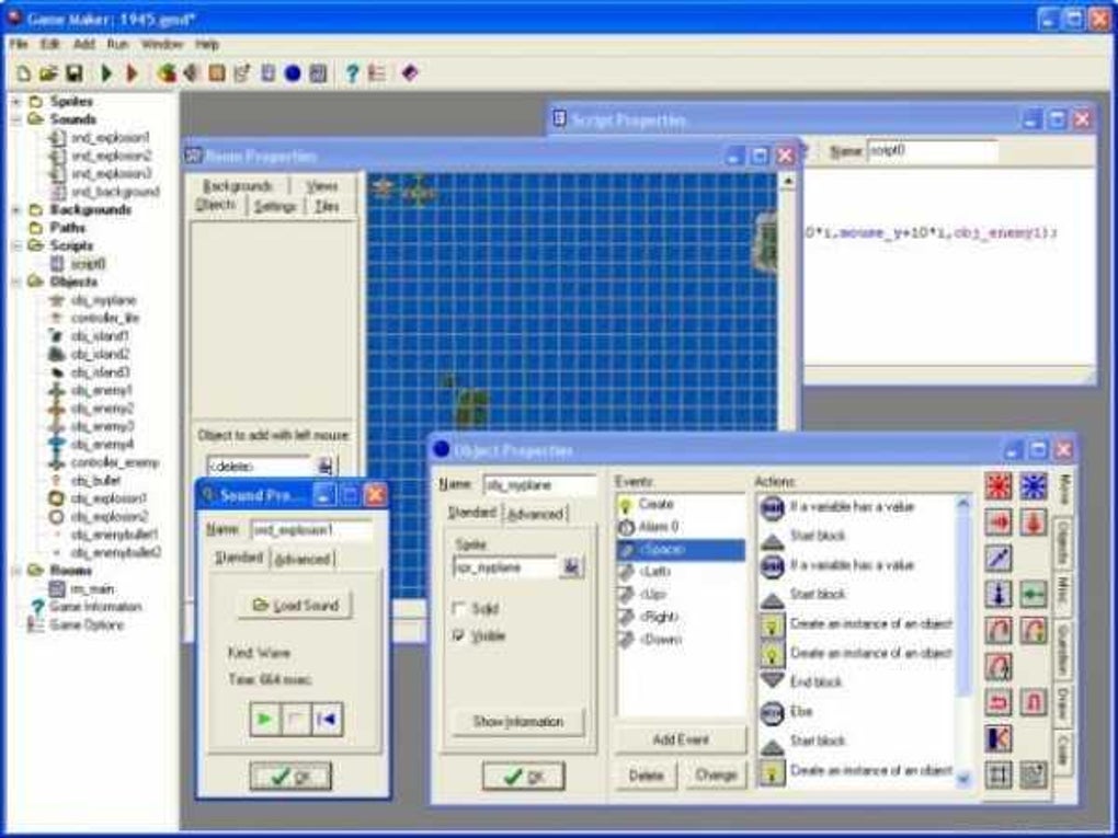 Free Game Maker Software :: 001 Game Creator :: Home