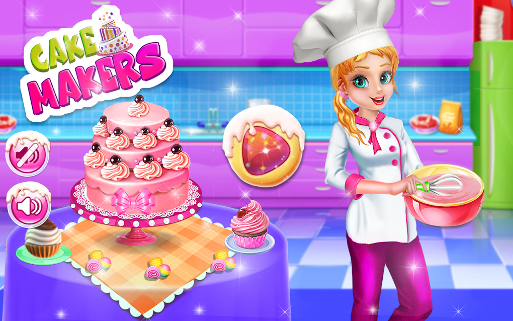 Cake Bakery Kids Cooking Games for Android - Free App Download