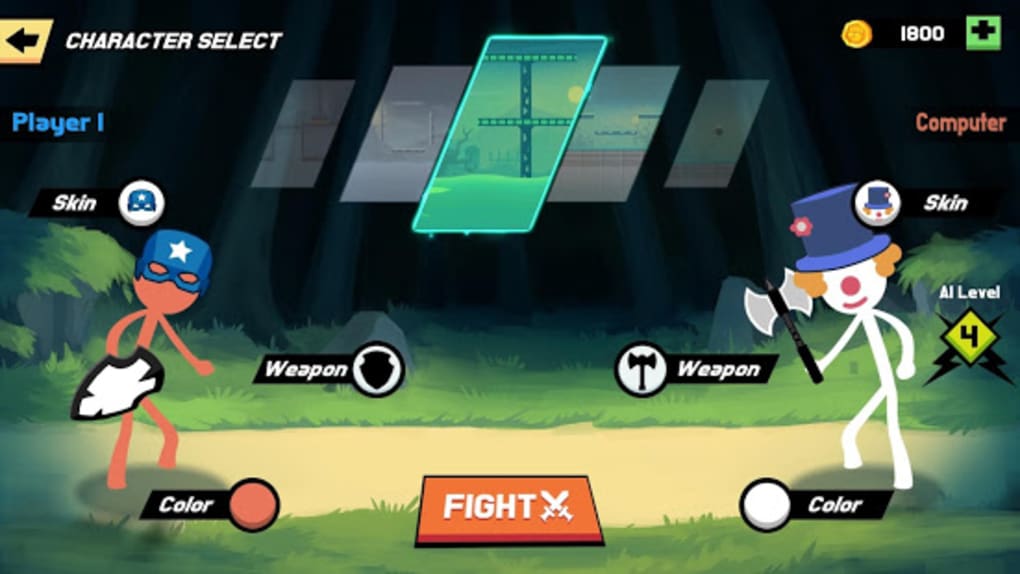Play Stickman Fight Battle Shadow Warriors