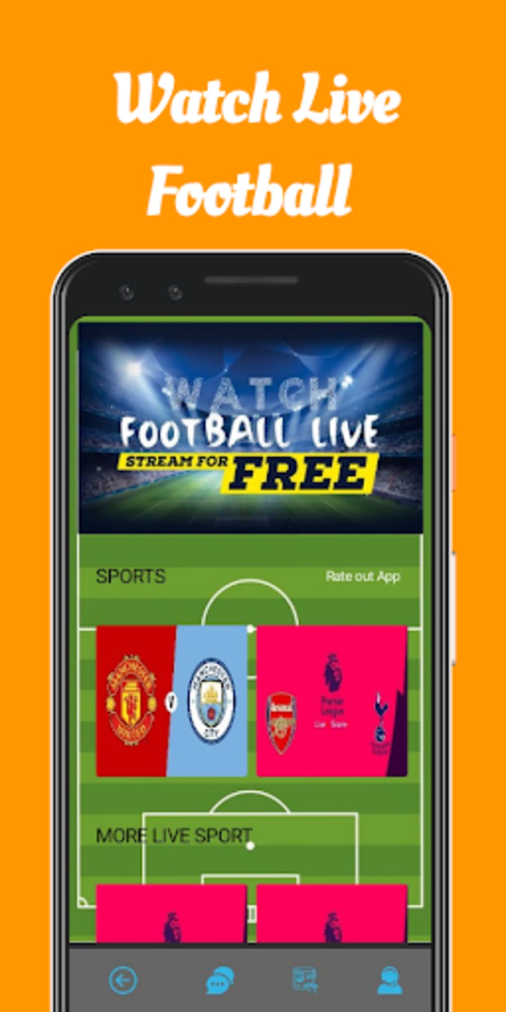 Live Football TV HD for Android
