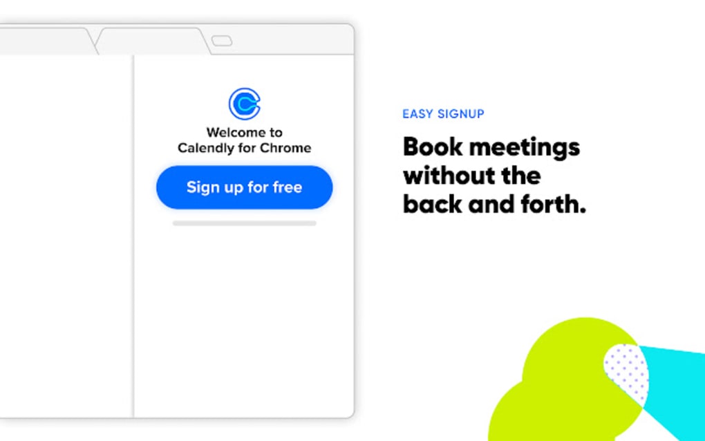 Calendly Meeting Scheduling Software for Google Chrome Extension