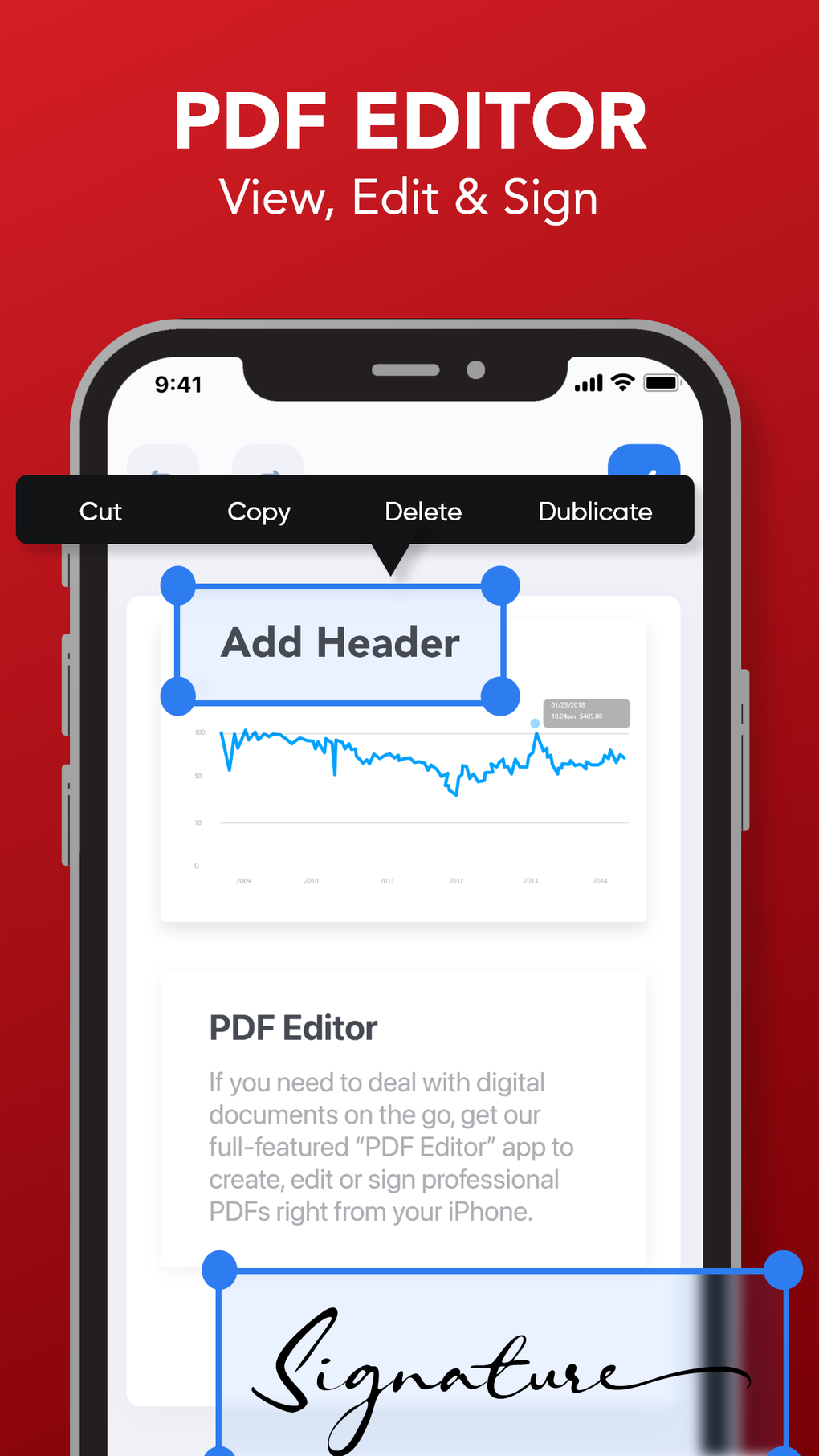 PDF Converter Reader Editor для iPhone — Скачать