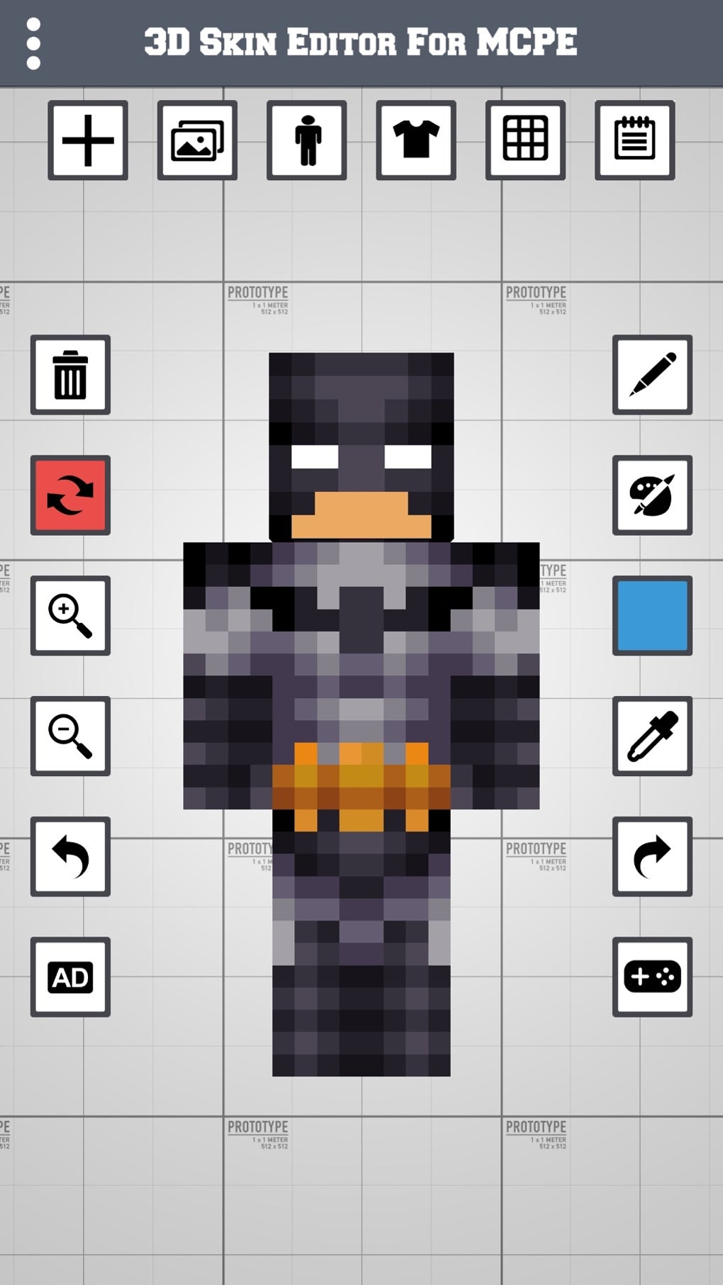 3D Skin Editor for MCPE для iPhone — Скачать