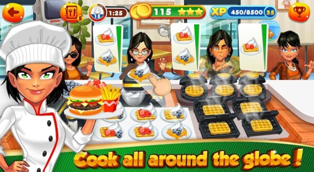 mobile games like cooking fever