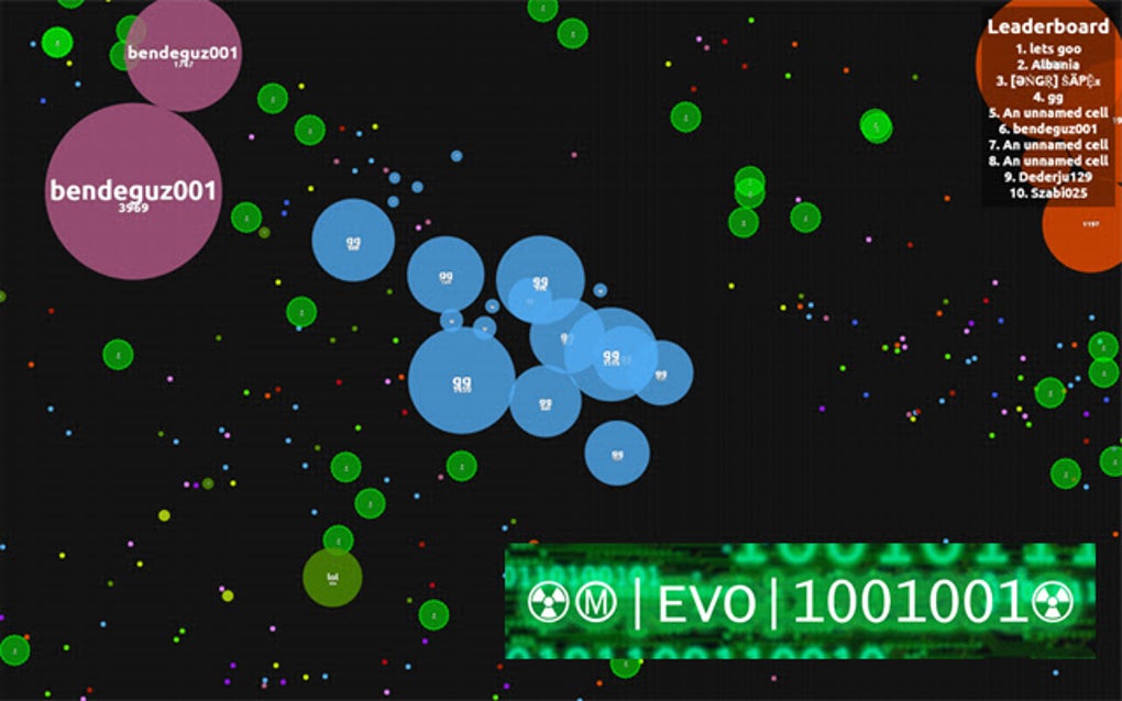 Evo1001001 agar io google chrome 