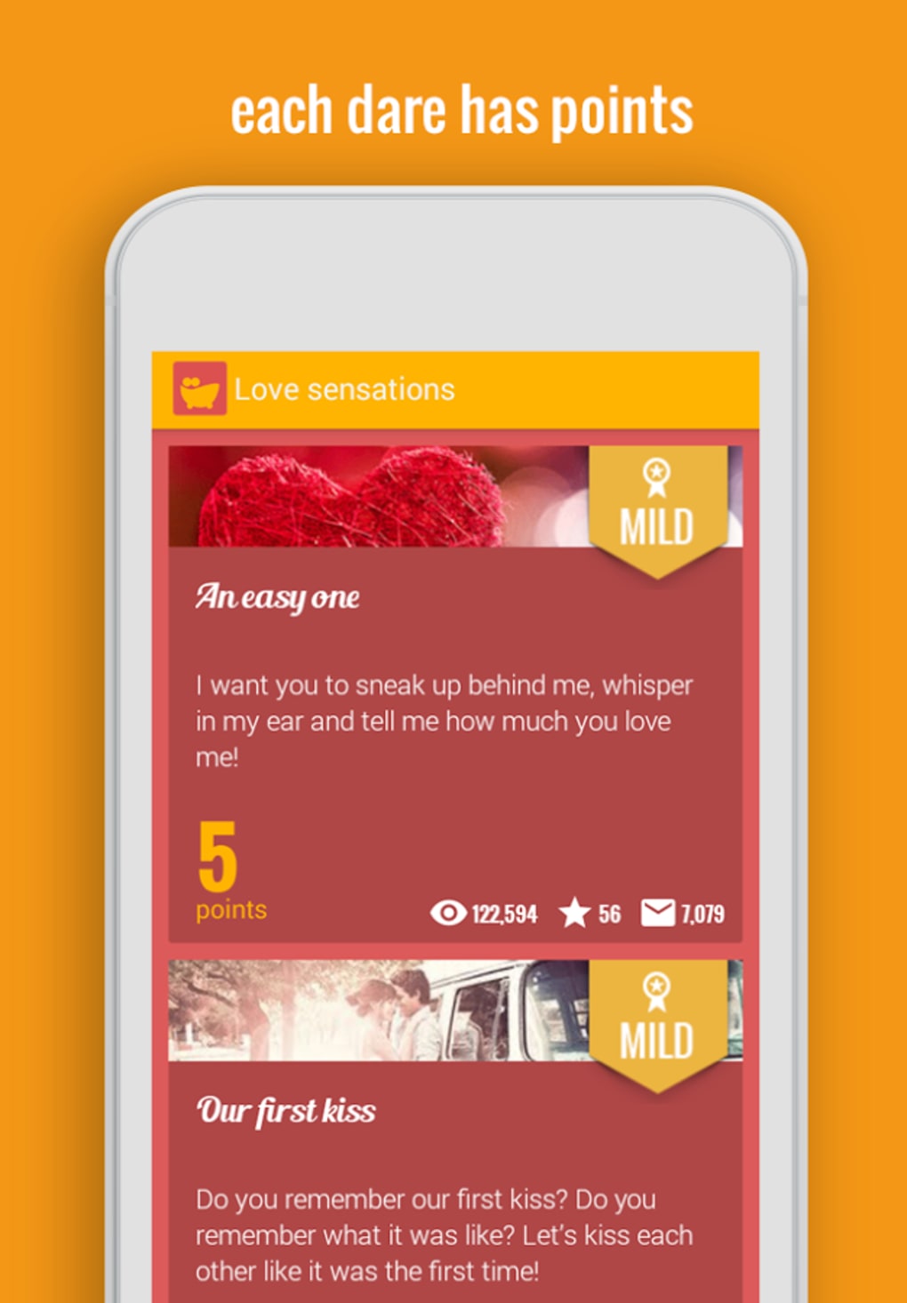 Desire - The game for couples for Android - Download