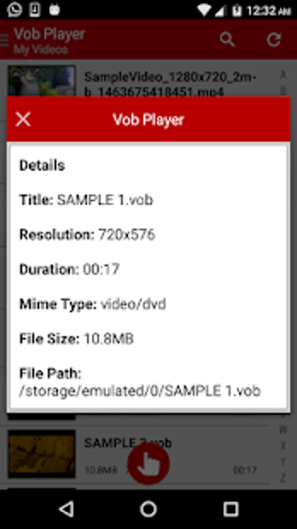 VOB Video Player APK для Android — Скачать