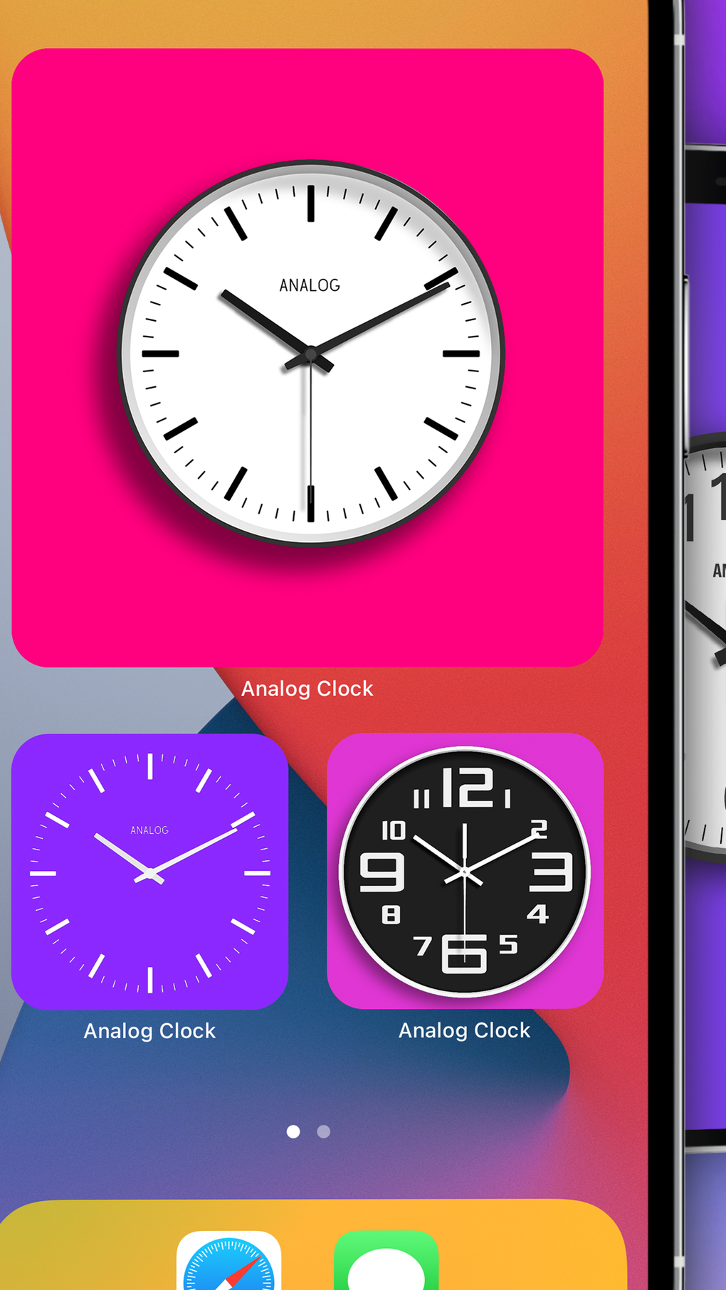 IPhone Analog Clock Timer 