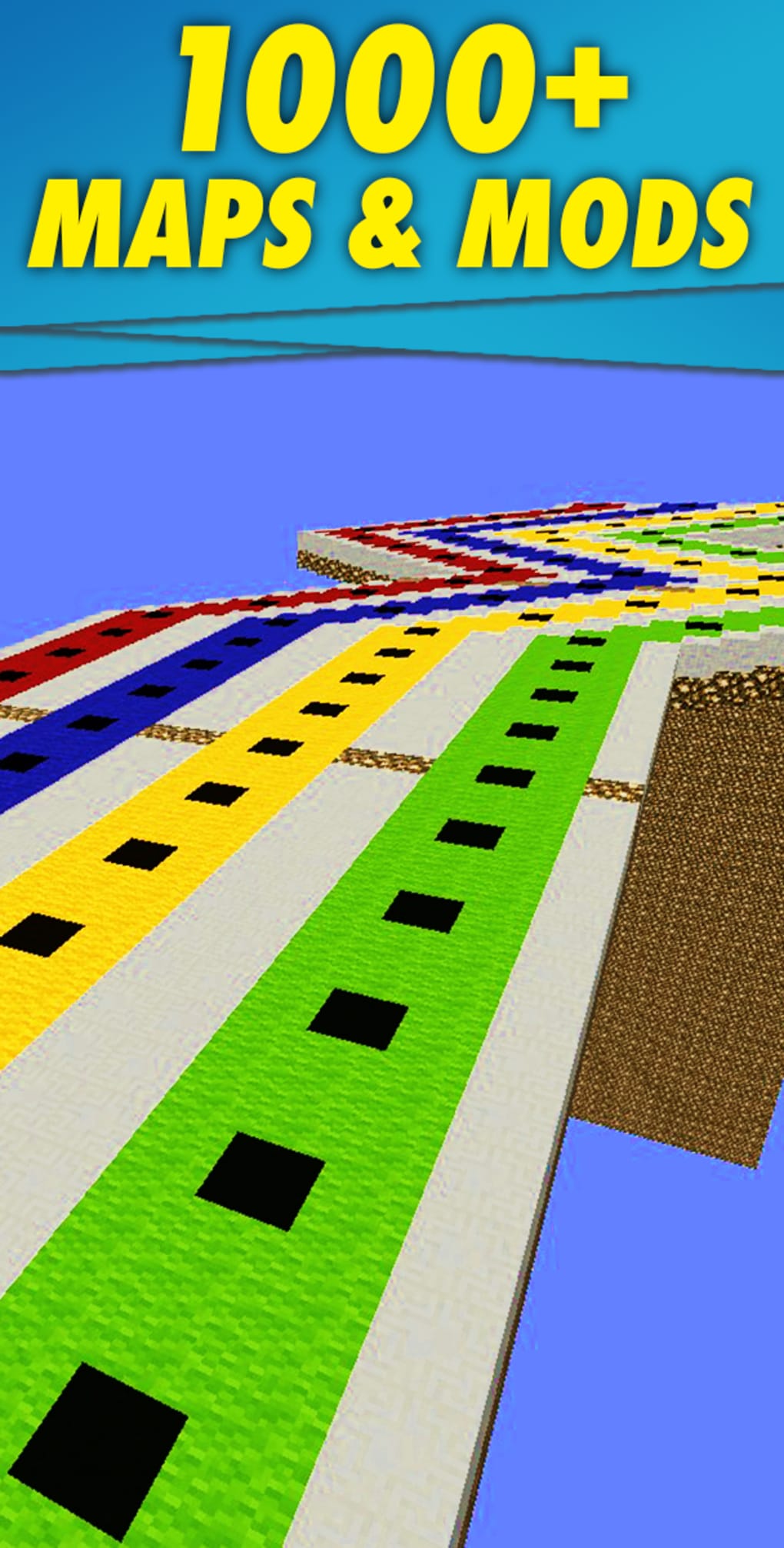 Download Lucky Block Race Map MCPE on PC with MEmu