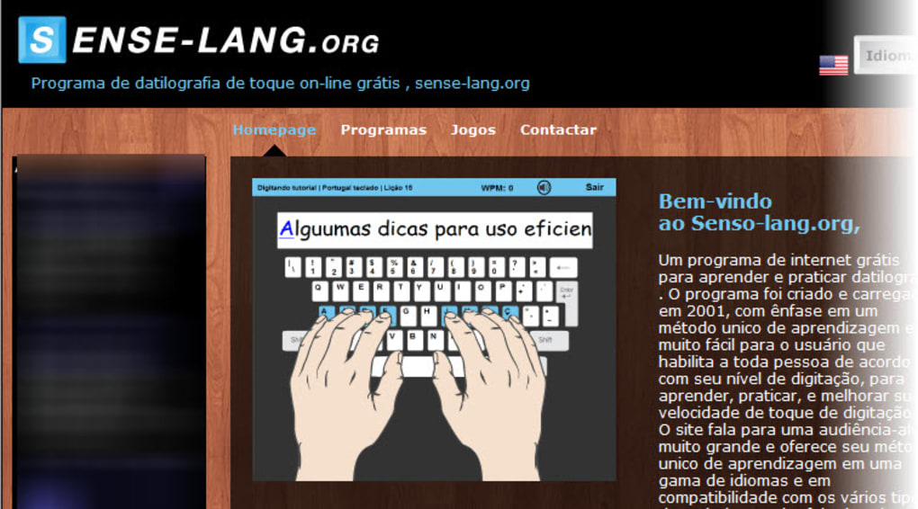 Sense Lang: o que é e como digitar mais rápido com site