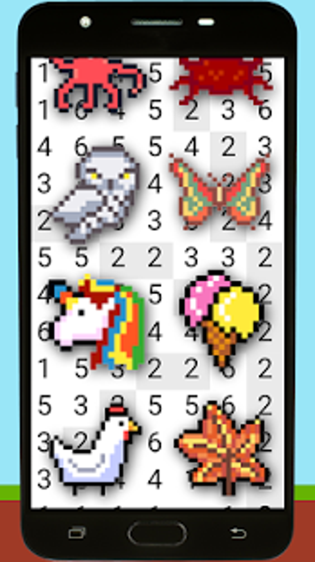 Coloring by numbers coloring books APK for Android - Download