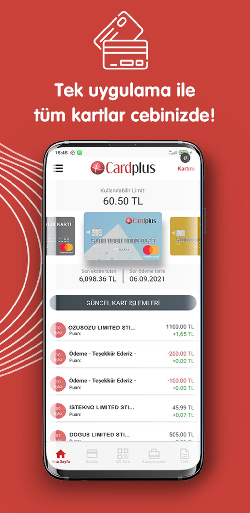 Cardplus Mobil для Android — Скачать