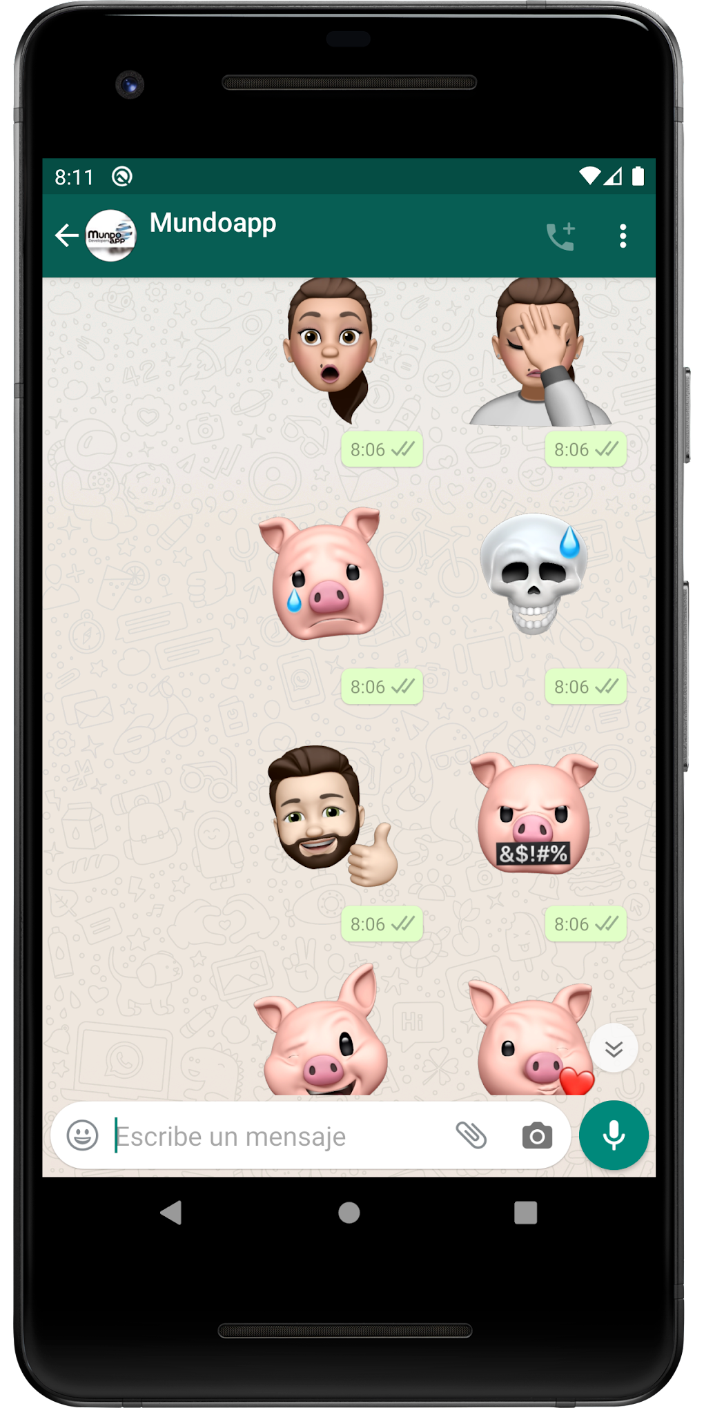 Android için WAStickerapps Emojis 3D Stickers for WhatsApp - İndir