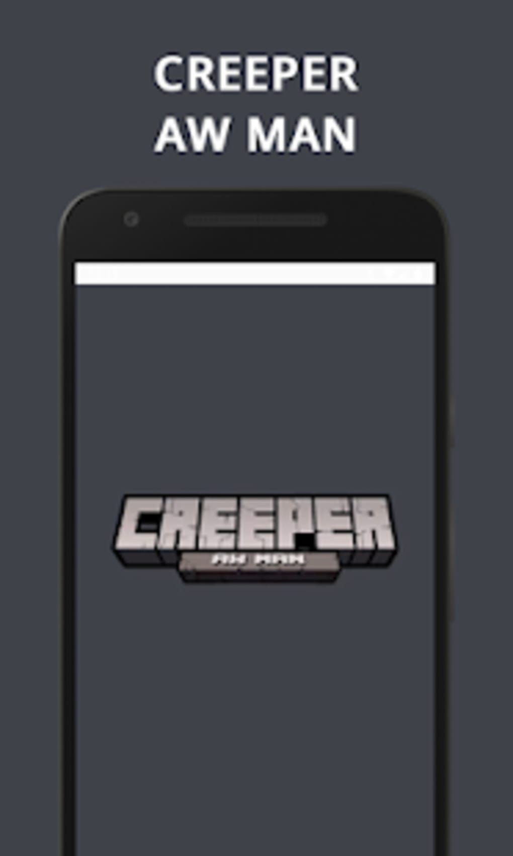 Creeper Aw Man Parody Song Of Minecraft Lyrics For Android
