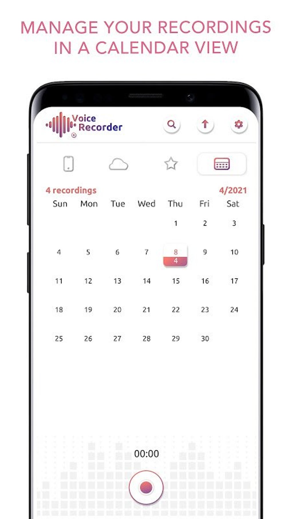 Android Voice Recorder App Free Memo Recording APK 