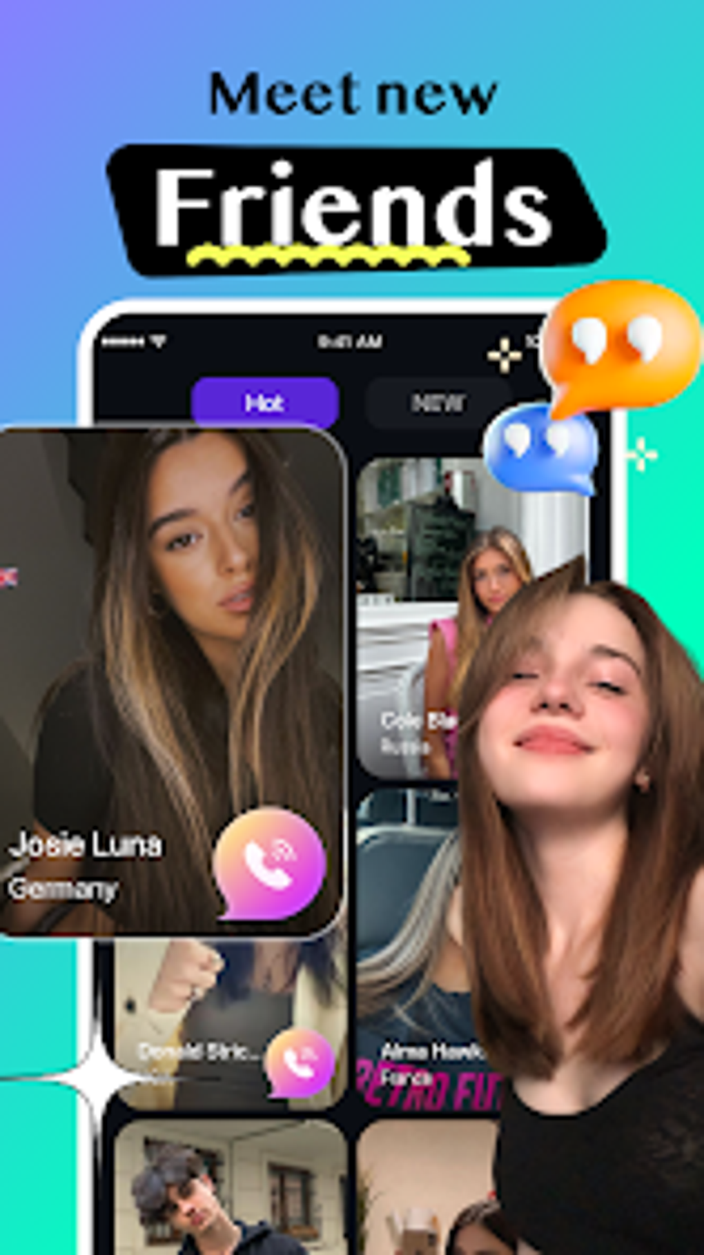 Zeklive Online Video Chat Android 