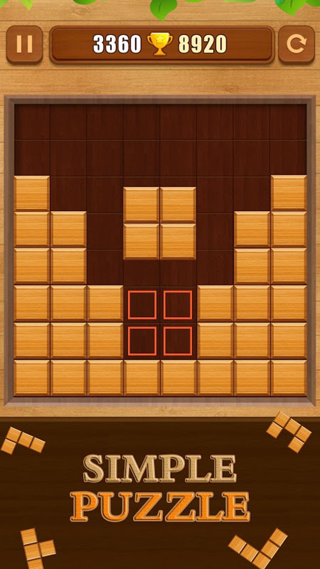 Wood Block Puzzle - Free Classic Block Puzzle Game APK para Android -  Download